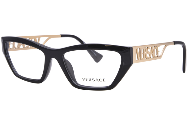 Versace VE3327U Eyeglasses Women's Full Rim Cat Eye