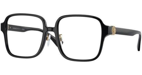 Versace VE3333D Eyeglasses Women's Full Rim Square Shape