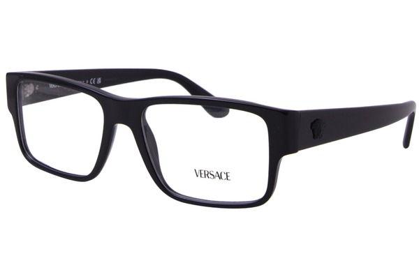  Versace VE3342 Eyeglasses Men's Full Rim Rectangle Shape 