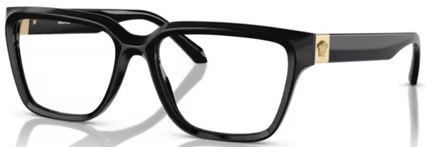  Versace VE3357 Eyeglasses Women's Full Rim Rectangle Shape 