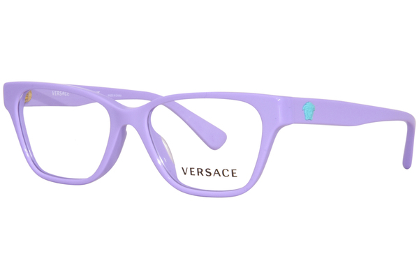  Versace VK3003U Eyeglasses Youth Kids Girl's Full Rim Rectangle Shape 