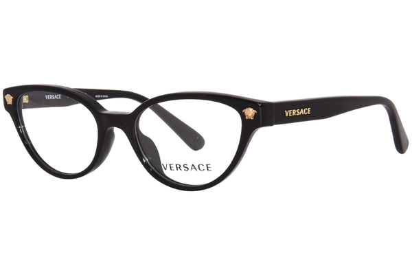  Versace VK3322U Eyeglasses Kids Girl's Full Rim Cat Eye 