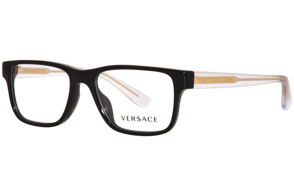  Versace VK3324U Eyeglasses Kids Boy's Full Rim Rectangle Shape 