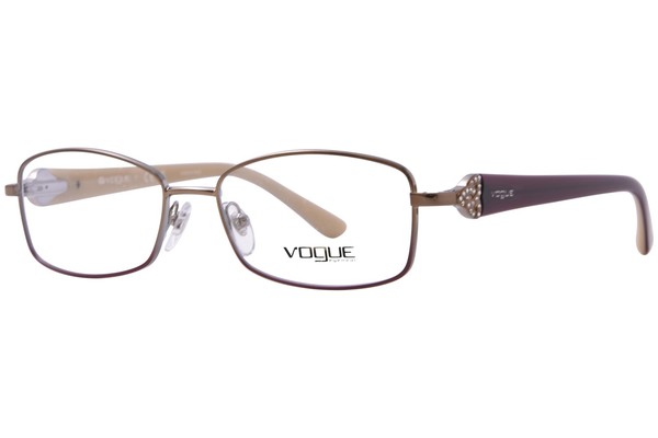 Vogue VO3845B Eyeglasses Women's Full Rim Pillow Shape