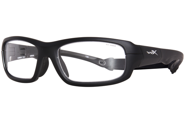 Wiley X Gamer Eyeglasses Youth Full Rim Rectangle Shape