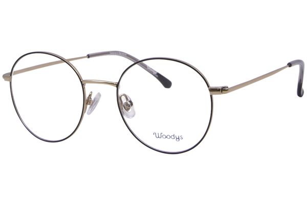  Woodys Alix Eyeglasses Women's Full Rim Round Shape 