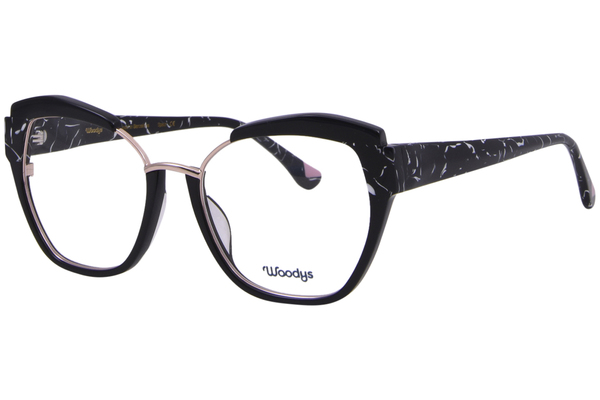  Woodys Bellini Eyeglasses Women's Full Rim Butterfly Shape 