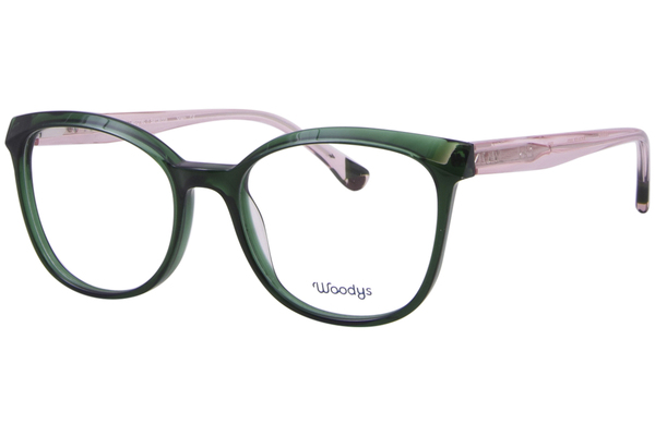 Woodys Iris Eyeglasses Women's Full Rim Square Shape