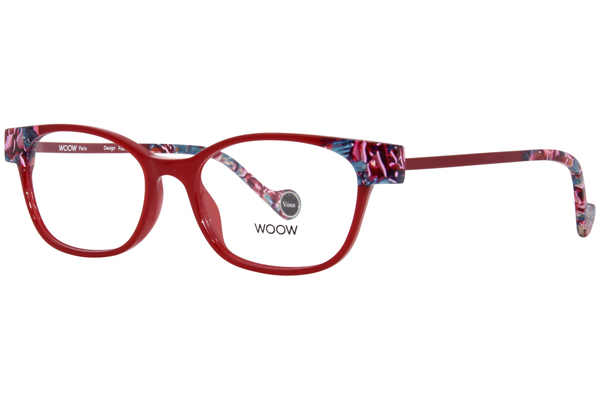  Woow Voulez Vous Eyeglasses Women's Full Rim Rectangle Shape 