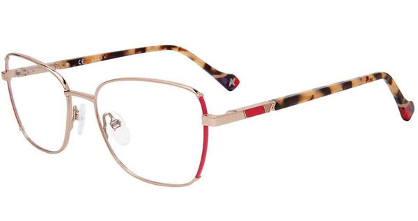 Yalea VYA040 Eyeglasses Women's Full Rim Rectangle Shape