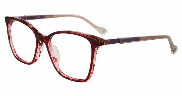 Yalea VYA064L Eyeglasses Women's Full Rim Butterfly Shape