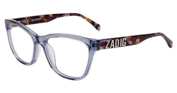  Zadig & Voltaire VZV261 Eyeglasses Women's Full Rim Butterfly Shape 