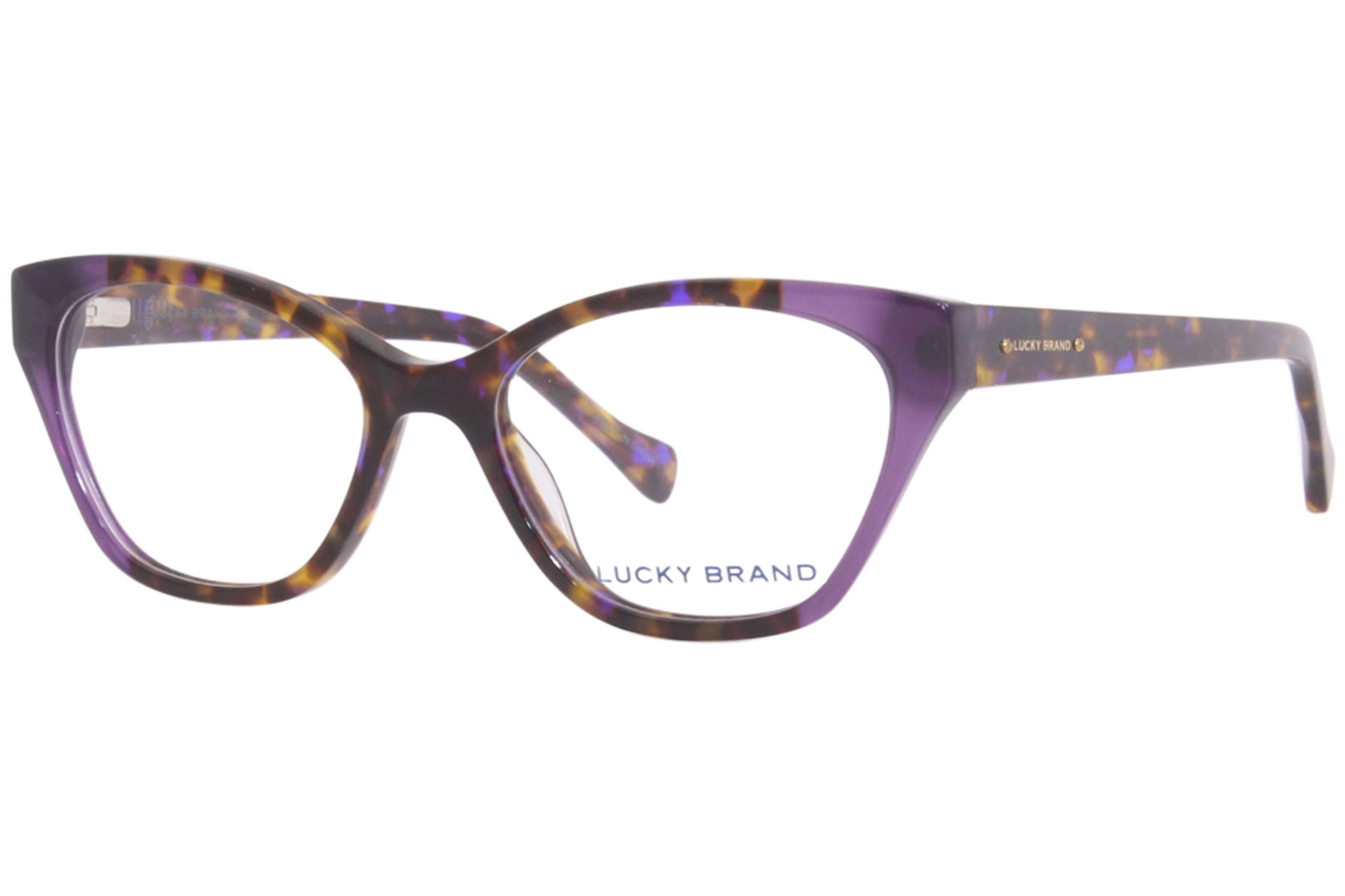 Lucky Brand Eyeglasses Frame Women s VLBD237 Purple Havana 51 17 140 JoyLot