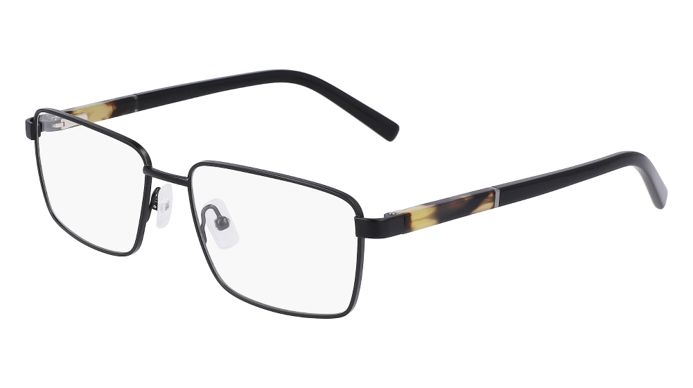 Marchon M2025 002 Eyeglasses Men's Matte Black Full Rim Rectangle