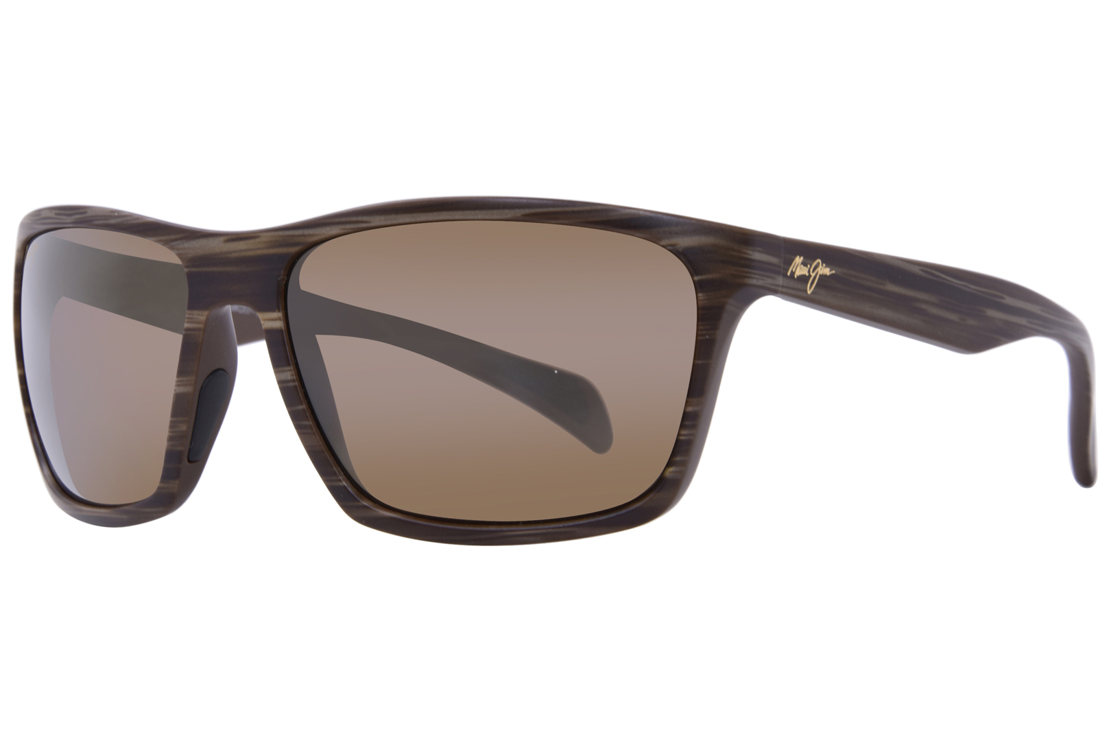 Maui Jim Polarized Makoa MJ804-25W Sunglasses Matte Brown/HCL Bronze  59-17-137