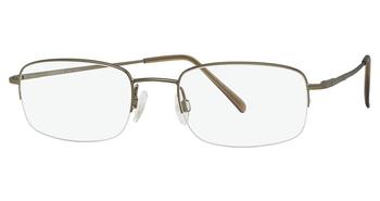Aristar By Charmant Men's Eyeglasses AR6752 AR/6752 Half Rim Optical Frame