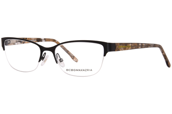 BCBGMaxazria Eyeglasses Frame Women s Nahla Ivory Marble Fade 52