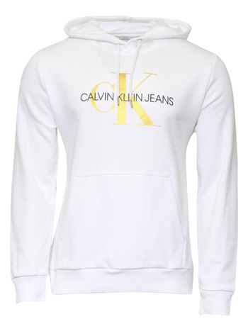 Calvin Klein Men's Monogram Logo Pullover Hoodie Sweatshirt