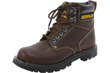 CAT Men s Second Shift Steel Toe Leather Work Boots