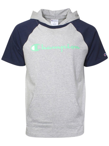 Champion Middleweight Hoodie Men's Short Sleeve Hooded Cotton T-Shirt