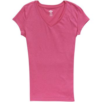 Dickies Girl Juniors/Women's Slim Fit Short Sleeve V-Neck T-Shirt