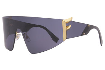 Fendi Sunglasses Women's FF-0395/F/S 2M290 Black-Gold/Grey