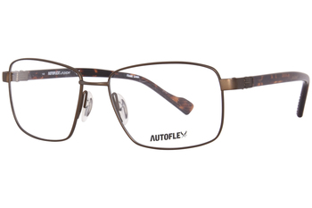 Flexon Autoflex 114 Eyeglasses Frame Men's Full Rim Square