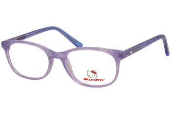 Hello Kitty HK326 Eyeglasses Youth Girls Full Rim Rectangular Optical Frame
