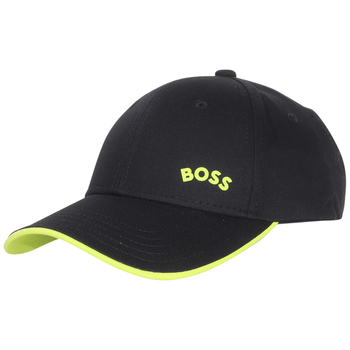 Hugo Boss Men's Cap-Bold-Curved Baseball Cap Logo Strapback Hat (One Size)