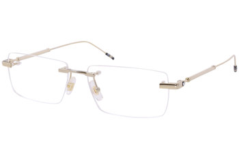 Mont Blanc Established MB0112O Eyeglasses Men's Rimless Optical Frame