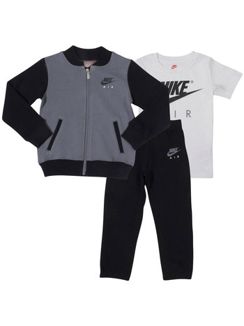 Nike Air Little Boy's Tracksuit 3-Piece Set (Jacket; Pants; & T-Shirt)