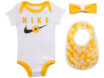 Nike Infant Girl's Mini-Me Bodysuit/Bib/Headband 3-PC Set