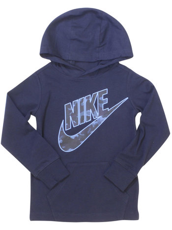 Nike Little Boy's Jersey Pullover Hoodie Sweatshirt Camouflage Logo