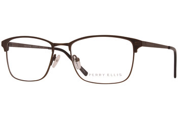 Perry Ellis PE438 Eyeglasses Men's Full Rim Rectangular Optical Frame