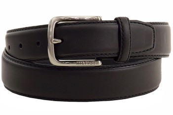 Tommy Hilfiger Men's Frenzy Feathered Fashion Leather Belt