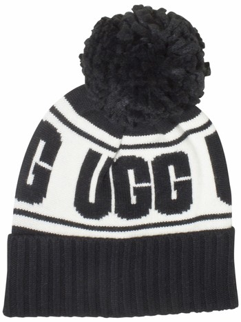 Ugg Women's Knit Logo Stadium Beanie Hat