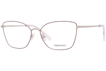 Vera Wang V574 Eyeglasses Women's Full Rim Cat Eye Optical Frame