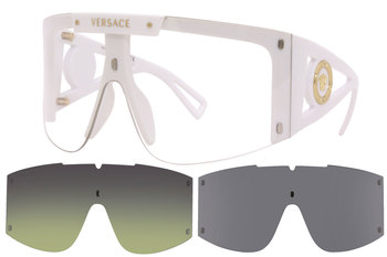 Versace VE4393 Sunglasses Shield Extra Interchangeable Lenses