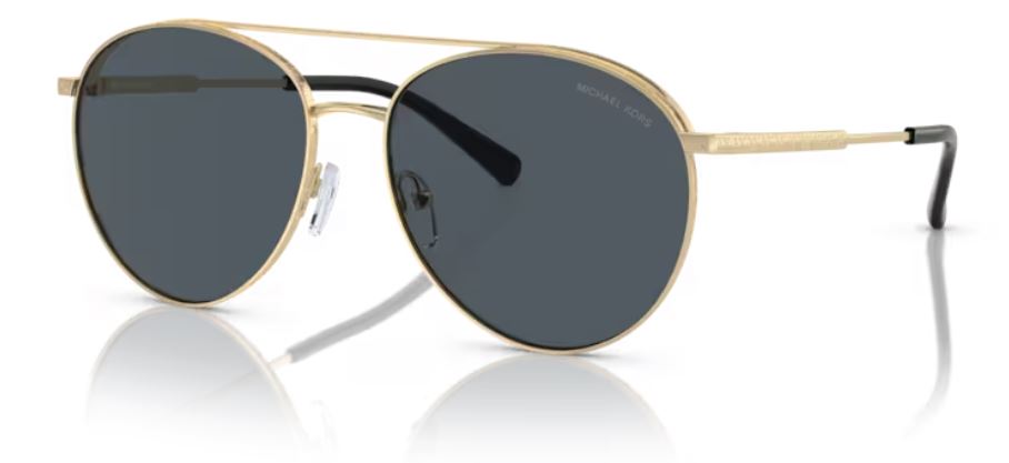 UPC 725125406062 product image for Michael Kors Arches MK1138 101487 Sunglasses Women's Gold/Dark Grey Solid 58mm - | upcitemdb.com