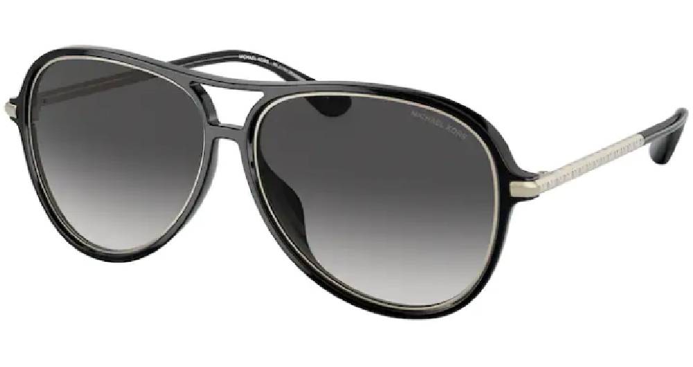 UPC 725125388801 product image for Michael Kors Breckenridge MK2176U 30058G Sunglasses Women's Black/Dark Grey 58mm | upcitemdb.com