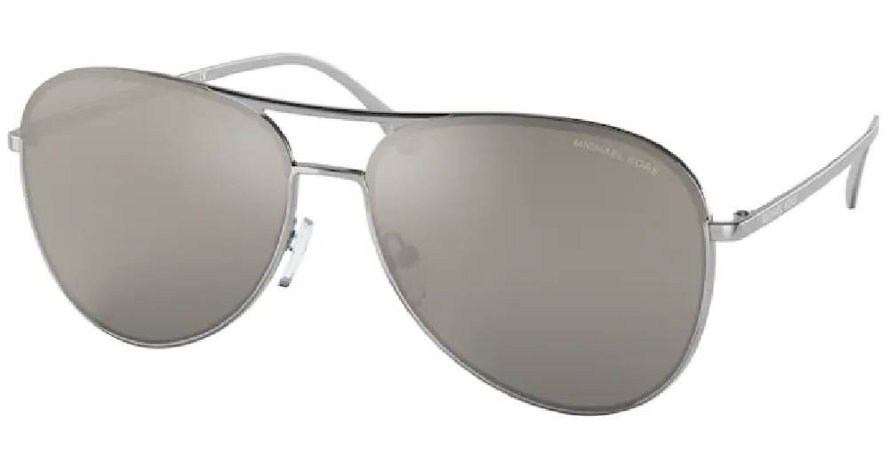 UPC 725125374361 product image for Michael Kors Kona MK1089 12086G Sunglasses Women's Silver/Silver Mirror 59mm - L | upcitemdb.com