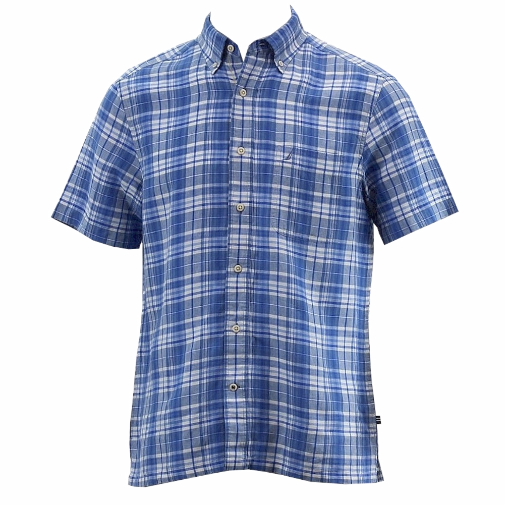 nautica men's short sleeve shirts