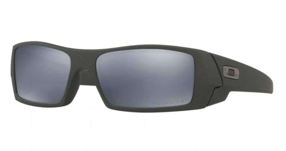  Oakley Gascan OO9014 53-112 Cerakote Cobalt/Black Iridium  Polarized Sunglasses Leash + BUNDLE with Designer iWear Eyewear Kit :  Sports & Outdoors