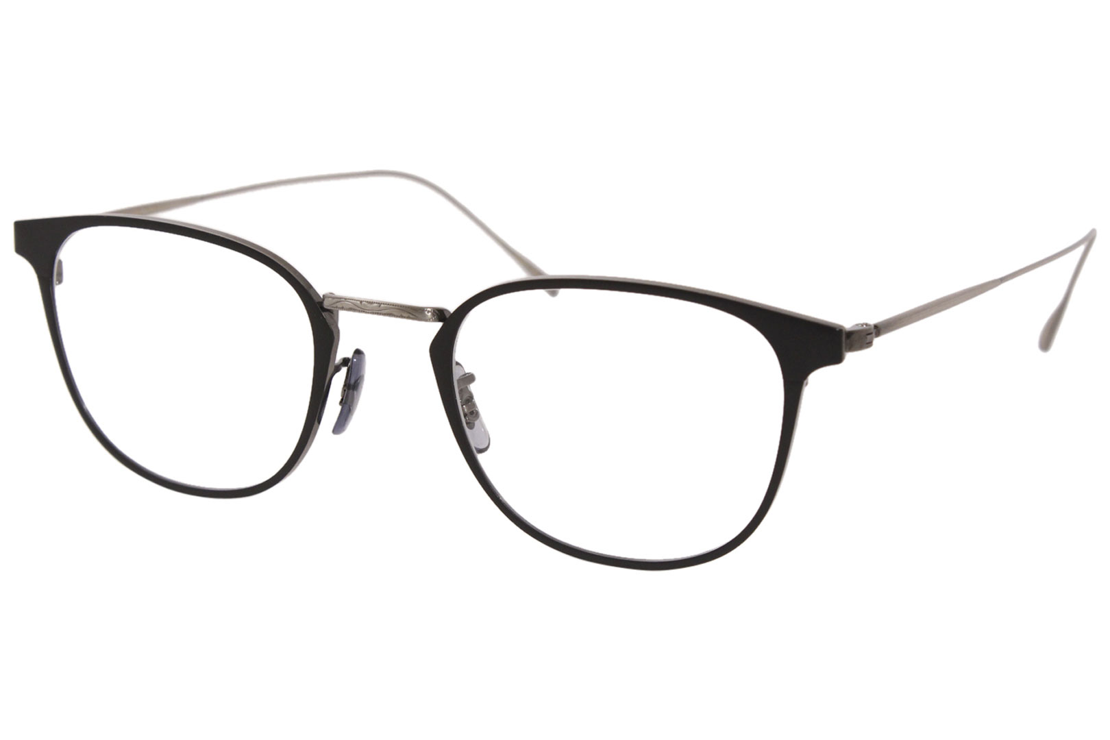 Oliver Peoples Coffey OV1240TD 5281 Eyeglasses Men's Matte Black Titanium  50mm 