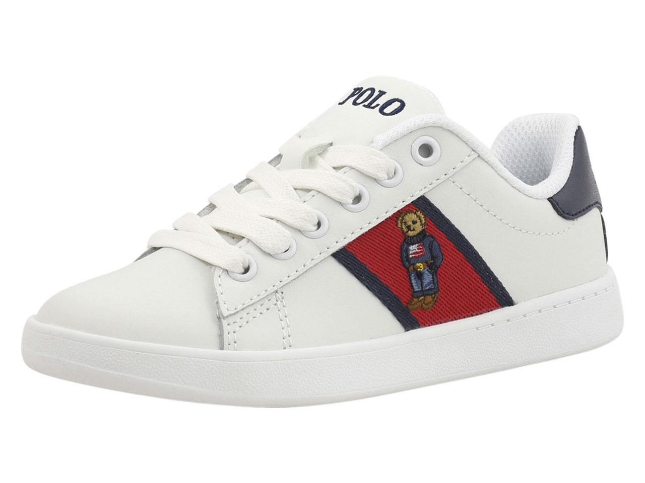 Polo Ralph Lauren Little/Big Boy's Quilton Bear Sneakers Shoes | JoyLot.com