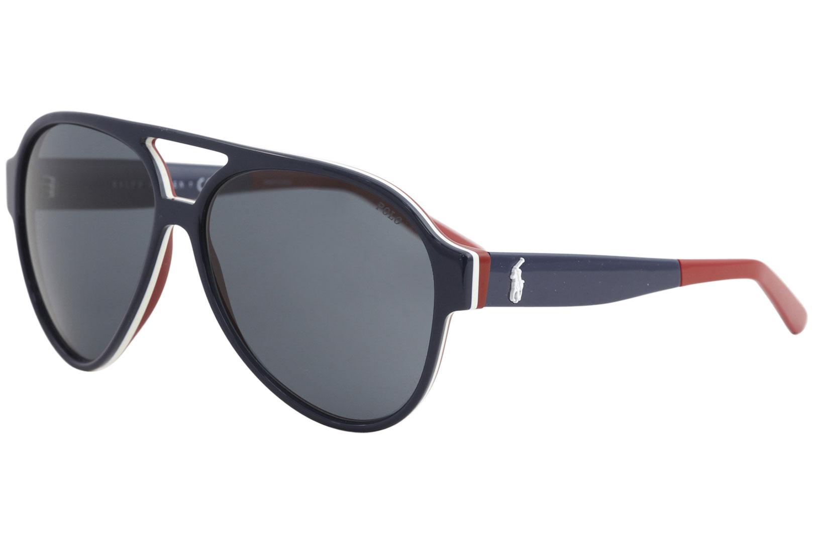 EAN 8053672803099 product image for Polo Ralph Lauren Men's PH4130 PH/4130 Fashion Pilot Sunglasses - Blue - Lens-61 | upcitemdb.com