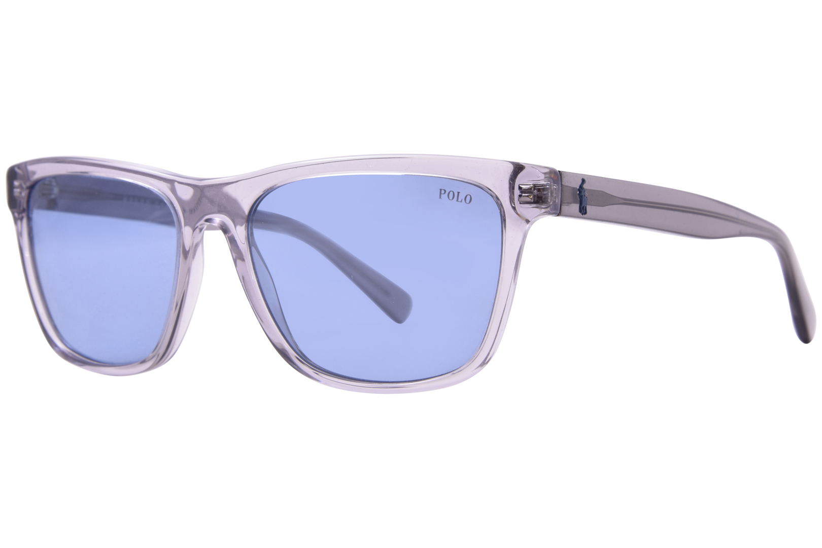 EAN 8056597221283 product image for Polo Ralph Lauren Sunglasses Men's PH4167 5111/1U Transparent Grey 56 17 145 - L | upcitemdb.com