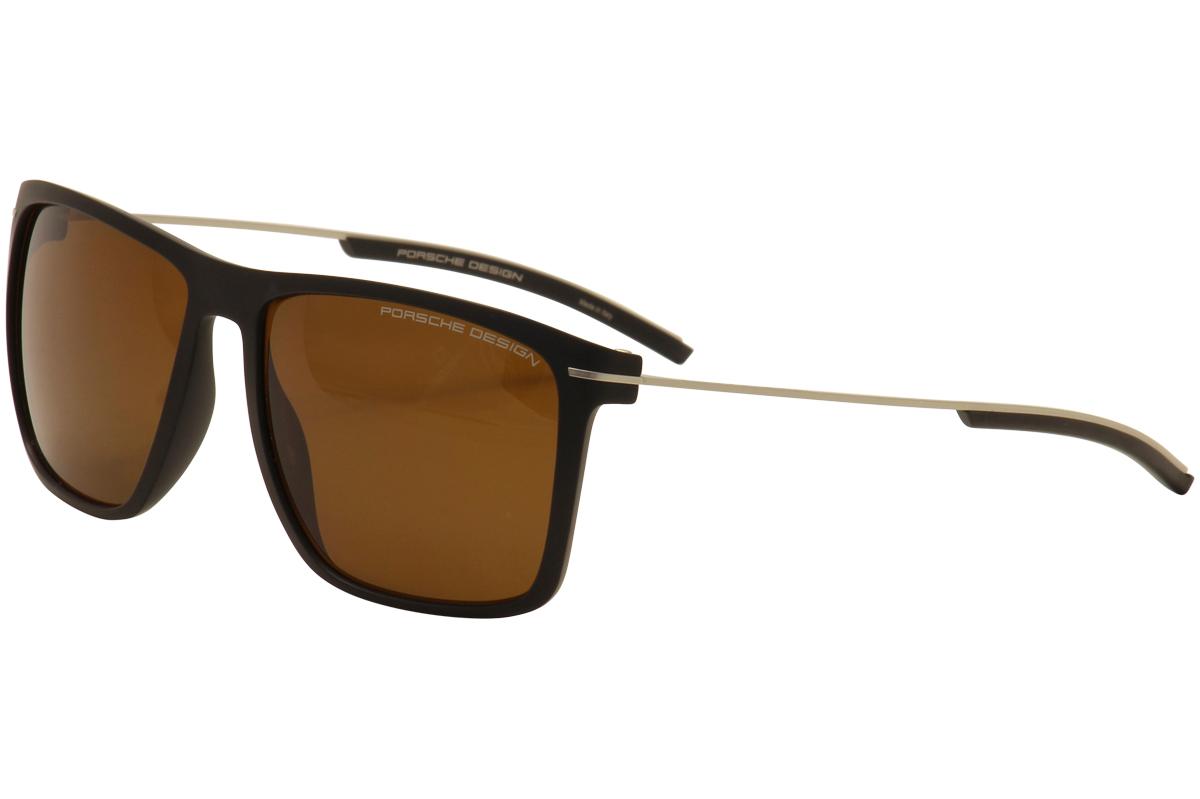 Porsche Design Mens P8636 P8636 Square Fashion Sunglasses 8944