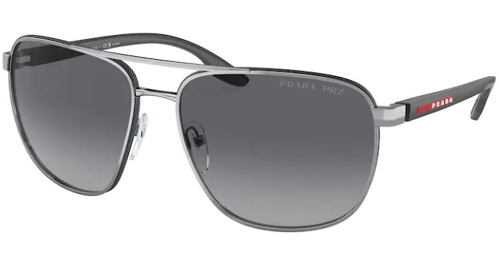 EAN 8056597766692 product image for Prada Linea Rossa PS 50YS 5AV06G Sunglasses Men's Gunmetal/Polarized Grey Grad.  | upcitemdb.com