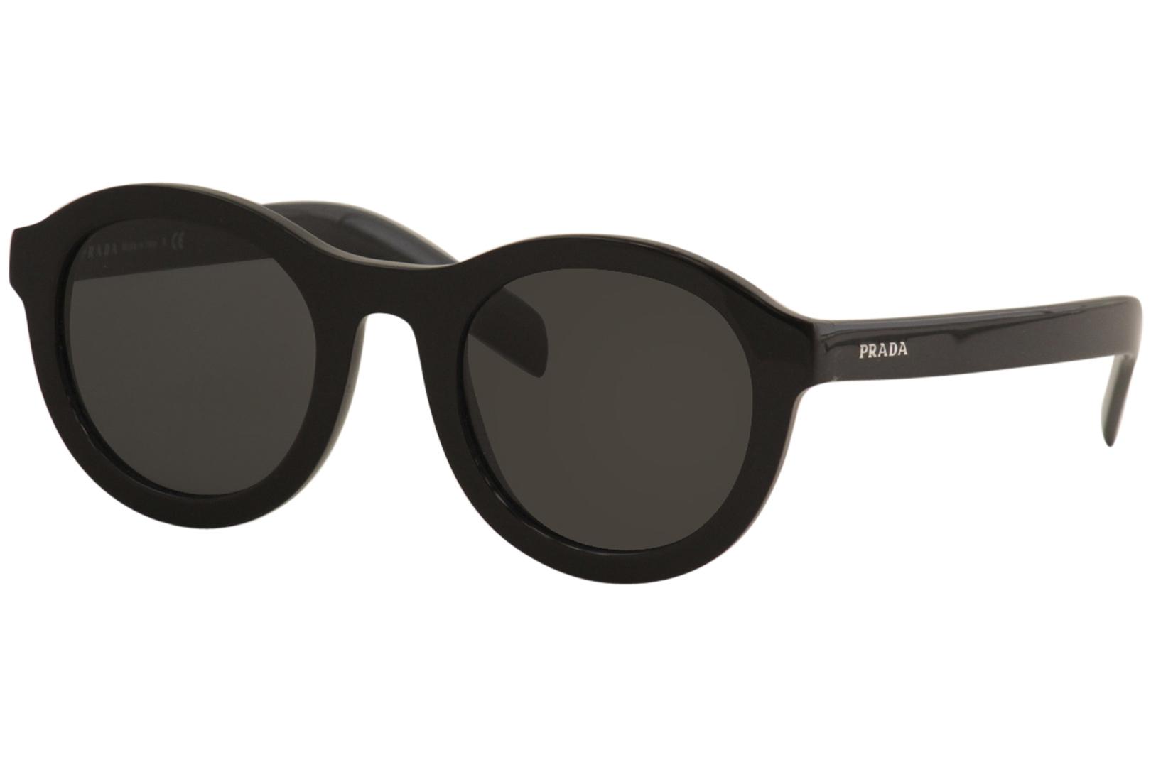 prada men's round sunglasses